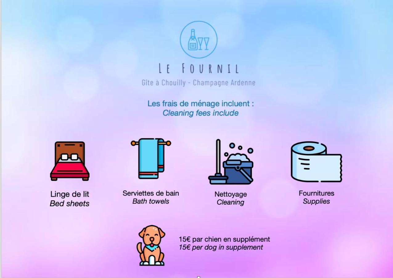 Le Fournil Apartman Chouilly Kültér fotó